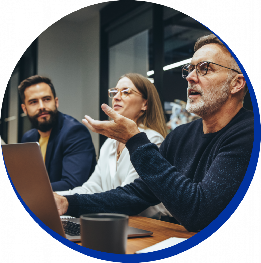 Business Team Working Together - Implement Your Vision